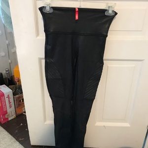 SPANX leather leggings